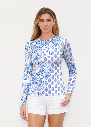 Flora (8041) ~ Long Sleeve Rash Guard