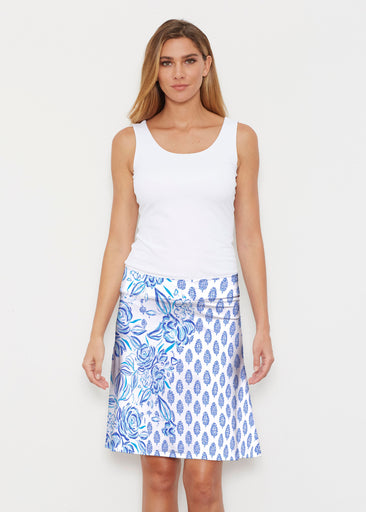 Flora (8041) ~ Silky Brenda Skirt 21 inch