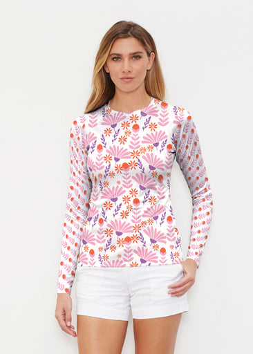 Fanfare (8042) ~ Long Sleeve Rash Guard