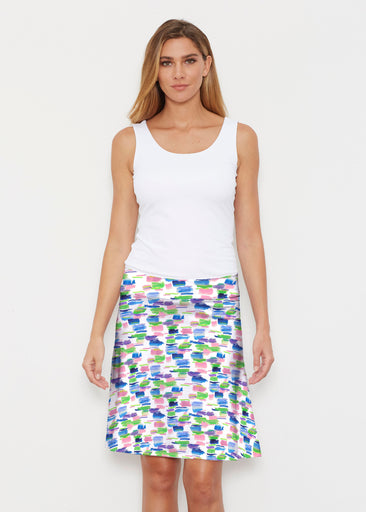 Pops of Bliss (8047) ~ Silky Brenda Skirt 21 inch