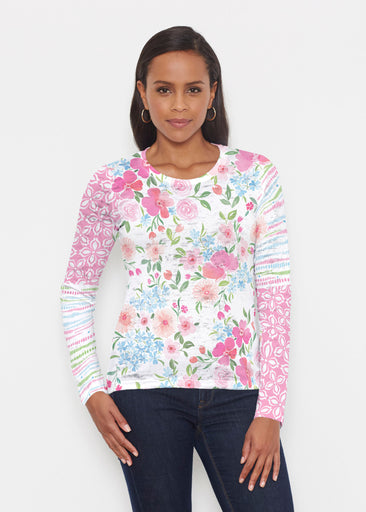 Rosie Dots (8053) ~ Signature Long Sleeve Crew Shirt