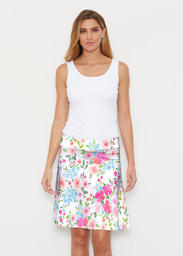 Rosie Dots (8053) ~ Silky Brenda Skirt 21 inch