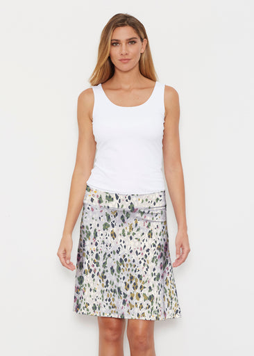 Jazzy Spots (8055) ~ Silky Brenda Skirt 21 inch