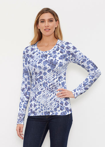 Sophia (8056) ~ Thermal Long Sleeve Crew Shirt