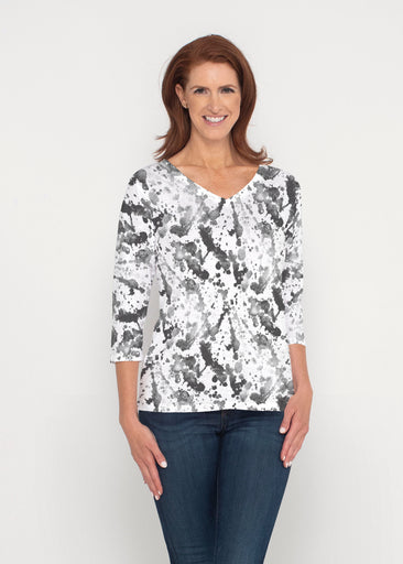 Trixie (8057) ~ Signature 3/4 Sleeve V-Neck Top