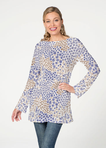 Annabelle Autumn (8058) ~ Banded Boatneck Tunic