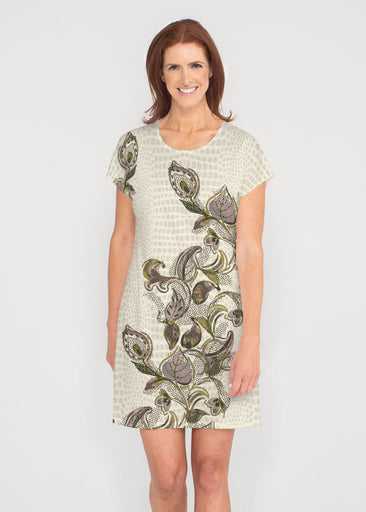 Crocodile Vine (8066) ~ Lucy Tee Dress