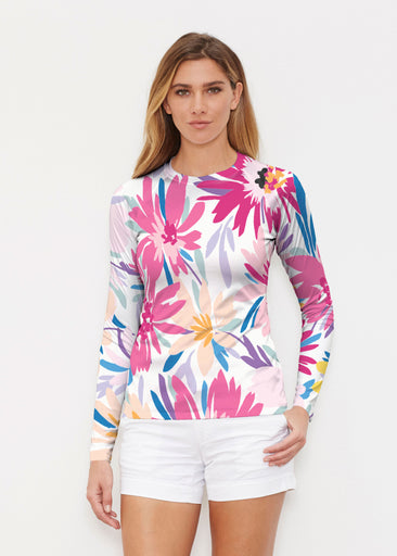 Loves me Loves me Not (8068) ~ Long Sleeve Rash Guard
