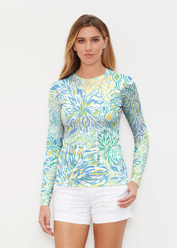 Summer Vibes (8069) ~ Long Sleeve Rash Guard