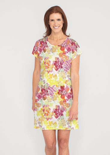 Hollyhocks (8070) ~ Lucy Tee Dress