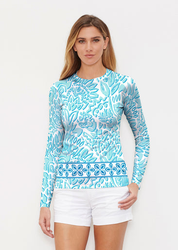 Bohemian Summer (8072) ~ Long Sleeve Rash Guard