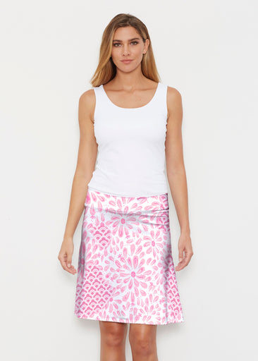 Daybreak Pink (8073) ~ Silky Brenda Skirt 21 inch