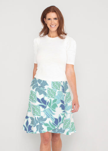 Sail Blue (8087) ~ Wrap Skirt