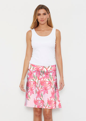 A lot of Lillies (8088) ~ Silky Brenda Skirt 21 inch